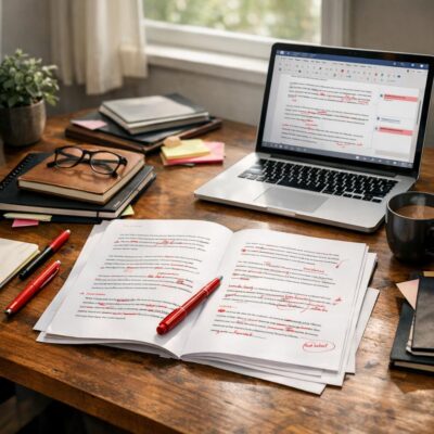 Wie Korrekturen Ihr Manuskript zum Glänzen bringen – ohne den eigenen Stil zu verlieren