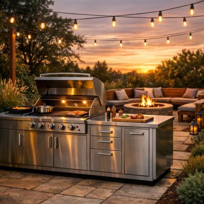 Grillplatz unter freiem Himmel gestalten: Worauf es bei der Außenküche wirklich ankommt